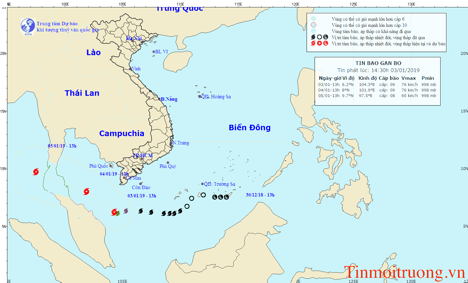 Bảo[-]số[-]1[-]cách[-]mũi[-]Cà[-]Mau[-]240km[-]về[-]phía[-]Nam